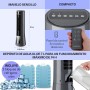 Klarstein Portable Air Conditioner, Penguin Evaporative Cooler 5 in 1 House with Humidifier, Fan, Ionizer and Night Mode,