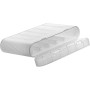 Yeselino Caja de almacenamiento para 1 o 6 pilas AA 18650, funda protectora impermeable