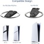 ANNSKIN Soporte Vertical para Consolas PS5/PS5 Slim Soporte con Base Antideslizante para Accesorios de Playstation 5
