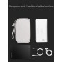 Hosoncovy Funda de banco de energía de doble capa para banco de energía, bolsa de almacenamiento, organizador de cables para