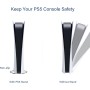 ANNSKIN Soporte Vertical para Consolas PS5/PS5 Slim Soporte con Base Antideslizante para Accesorios de Playstation 5