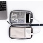 Hosoncovy Funda de banco de energía de doble capa para banco de energía, bolsa de almacenamiento, organizador de cables para