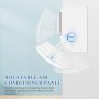 Air Conditioning Deflector Air Conditioner Retractable Deflector 180 Degree Deflection Air Conditioner for Home/Office, Elderly,