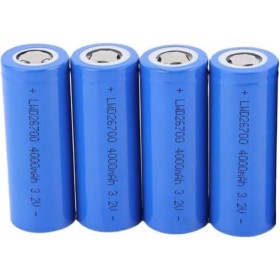 MINHUANG Batería Recargable De Fosfato De Hierro Y Litio con Almacenamiento De Energía De 3.2V 4000Mah, para Faro, Linterna LED,