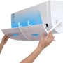 Air Conditioning Deflector Air Conditioner Retractable Deflector 180 Degree Deflection Air Conditioner for Home/Office, Elderly,
