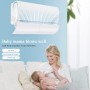 Air Conditioning Deflector Air Conditioner Retractable Deflector 180 Degree Deflection Air Conditioner for Home/Office, Elderly,