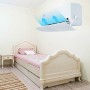 Air Conditioning Deflector Air Conditioner Retractable Deflector 180 Degree Deflection Air Conditioner for Home/Office, Elderly,