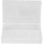 Sharainn Caja de batería, 2PCS 2 * 20700/21700 Contenedor de Caja de batería para Almacenamiento de batería