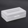 Sharainn Caja de batería, 2PCS 2 * 20700/21700 Contenedor de Caja de batería para Almacenamiento de batería