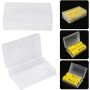 Sharainn Caja de batería, 2PCS 2 * 20700/21700 Contenedor de Caja de batería para Almacenamiento de batería