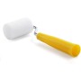 Kit de mini rodillo de pintura de espuma fácil de usar con asa, excelente opción para tareas de retoque (B)