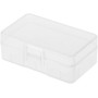 CVZJ Caja de almacenamiento para 1 batería de 9 V o 2 pilas AA