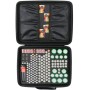 Khanka Caja de Baterías Rígida - Almacenamiento para 116 Baterías AA AAA - Compatible con D-FantiX BT-168D