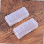 DOITOOL 2piezas Organizador De Baterías para Almacenamiento Dura De Plástico Práctica y Transparente para Pilas Recargables