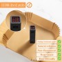 Mokaskaidj 200 Pieces Air Fryer Paper, BPA Free Paper Air Fryer Square Oven Oil Proof Waterproof Disposable Non-stick, For Oven,