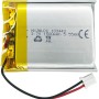 CC 3.7V 1500mAh 103443 batería de Litio de polímero Recargable para DIY 3.7-5V Producto electrónico, Fuente de alimentación de
