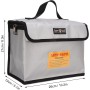 Bolsa Segura para Batería Lipo, Bolsa Ignífuga a Prueba de Explosiones para Batería de Litio, para Almacenamiento, Protección de