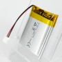 CC 3.7V 1500mAh 103443 batería de Litio de polímero Recargable para DIY 3.7-5V Producto electrónico, Fuente de alimentación de