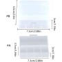 Estuche transparente de almacenamiento de batería para 1 unidad/2 unidades 26650 para proteger tus baterías, cortocircuitos y