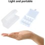 Estuche transparente de almacenamiento de batería para 1 unidad/2 unidades 26650 para proteger tus baterías, cortocircuitos y