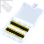 Estuche transparente de almacenamiento de batería para 1 unidad/2 unidades 26650 para proteger tus baterías, cortocircuitos y