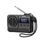 MLOVE BV800 Altavoz Bluetooth súper portátil con radio FM, pantalla LC