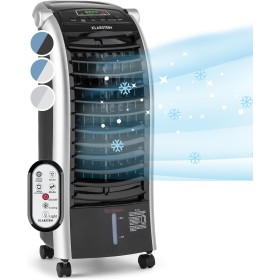 Klarstein Portable Air Conditioner 4 in 1, Air Conditioner 65 W Quiet, Night Mode 6L Humidifier, Fan, Purifier, Air Flow