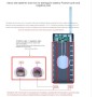 Cpolebev Caja de Banco de BateríA USB 16X18650 Cajas de Almacenamiento de Carga de BateríA C16 con IluminacióN LED Desmontable