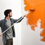 Barra de extensión de rodillo de pintura, 5 piezas, acero inoxidable, barra de extensión telescópica con adaptador cónico para