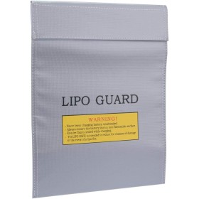 Bolsa de Batería,Bolsa de Protección a Prueba de Fuego para LiPo Documentos de Objetos Pequeños Mantenga Las Baterías Que