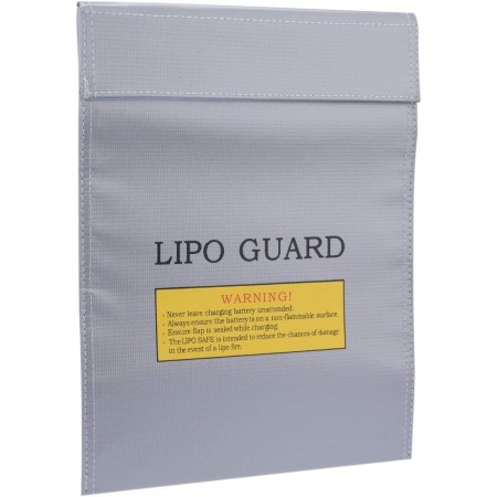 Bolsa de Batería,Bolsa de Protección a Prueba de Fuego para LiPo Documentos de Objetos Pequeños Mantenga Las Baterías Que