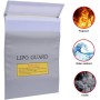 Bolsa de Batería,Bolsa de Protección a Prueba de Fuego para LiPo Documentos de Objetos Pequeños Mantenga Las Baterías Que