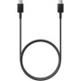 Samsung EP-DA705BBEGWW Cable USB Type-C para USB Type-C, 1 m, 60 W, negro
