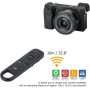 JJC - RMT-P1BT Mando a Distancia inalámbrico para cámara Sony ZV-E10 ZV-1 A1 A7C A7RIV A7SIII A9II RX100VII A6600 (también para