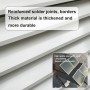 Air Conditioner Outdoor Unit Cover, Aluminum Alloy Air Conditioner Outer Frame Protective Cover, for Balcony Garden (Grey, 3