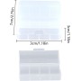Ksikdeg Caja transparente de almacenamiento de batería para 1 unidad/2 unidades 26650, protege tus baterías, cortocircuitos