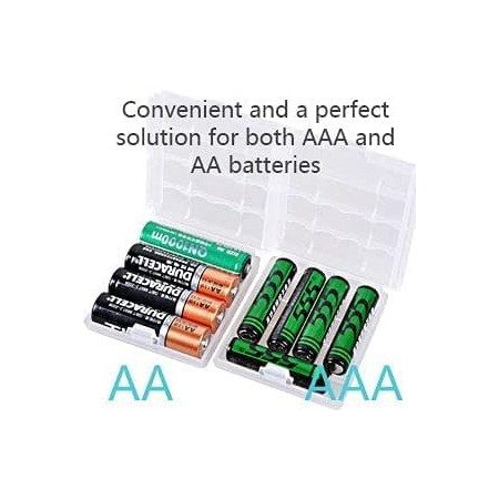 VISSQH 15 Piezas AAA Soporte de Batería,2 x 1.5V Caja de Batería,3V AAA Caja de Soporte de Batería Caja de Almacenamiento de