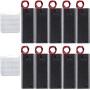 VISSQH 15 Piezas AAA Soporte de Batería,2 x 1.5V Caja de Batería,3V AAA Caja de Soporte de Batería Caja de Almacenamiento de