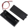 VISSQH 15 Piezas AAA Soporte de Batería,2 x 1.5V Caja de Batería,3V AAA Caja de Soporte de Batería Caja de Almacenamiento de