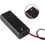 VISSQH 15 Piezas AAA Soporte de Batería,2 x 1.5V Caja de Batería,3V AAA Caja de Soporte de Batería Caja de Almacenamiento de