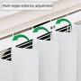 Air Conditioner Covers for Outdoor Units, Galvanized Steel Air Vent Deflector, Heat Pump Unit Cover HVAC Cover