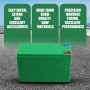 KACPLY Caja de almacenamiento de batería de litio de 12 V 18650 para bricolaje, 3S40A, soporte de carcasa de batería ABS