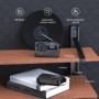 MLOVE BV800 Altavoz Bluetooth súper portátil con radio FM, pantalla LC