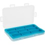 JJC 28 Fächer AA Batterie Organizer Aufbewahrungskoffer mit Batterietester, Wasserabweisender Harthalter Batterien Organizer mit