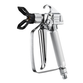 VEVOR Pistola Pulverizadora de Pintura Sin Aire de Alta Presión de 3600 PSI con Boquilla 517, Junta Giratoria con Filtros, Aguja