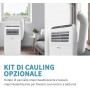 SHINCO Mobile Air Conditioner, 7000 BTU 2.05kW, Cooling&Ventilation&Dehumidification, Room Size up to 54m³(18㎡), Mobile Air