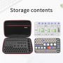 RLSOCO Organizador de batería Funda - Soporte de Bolsa de Caja de Almacenamiento Duro -retiene 120+Baterías AA AAA C D 9V BT-168