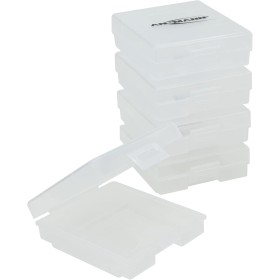 Ansmann Premium - Caja para hasta 4 Pilas Mignon AA o Micro AAA y baterías/Caja de Almacenamiento para protección y Transporte