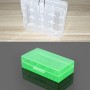 WYAN 8Pcs Caja de Batería de Plástico,Contenedor de Caja de batería,Caja de Almacenamiento de batería Impermeable(4 Grandes+4