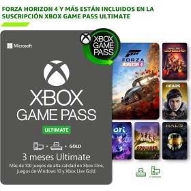 Xbox Suscripción Game Pass Ultimate - 3 Meses | Forza Horizon 4 se incluye con la suscripción | Xbox One/Windows 10 PC - Código